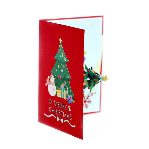 Christmas Tree Pop-Up Card Sale