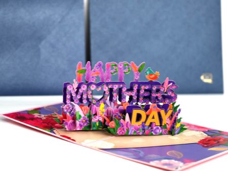 Mother s Day Tulips Pop-Up Card on Sale