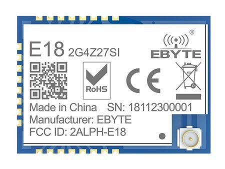 Maxbell E18-2G4Z27SI Zigbee CC2530 PA CC2592 2.4Ghz Wireless Transceiver rf Module Online